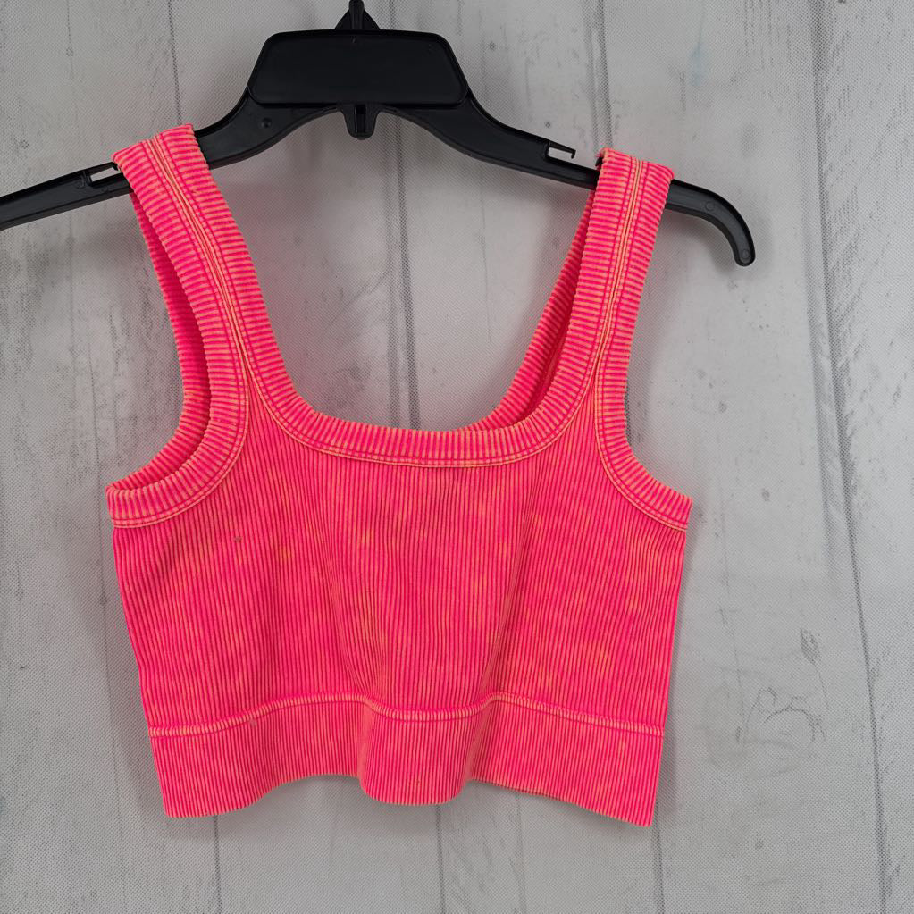 L/XL ribbed crop tank