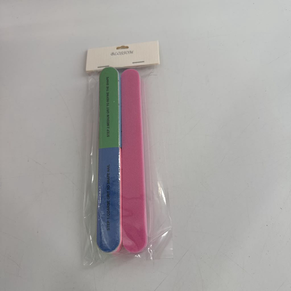 2 pack nail files-pnk