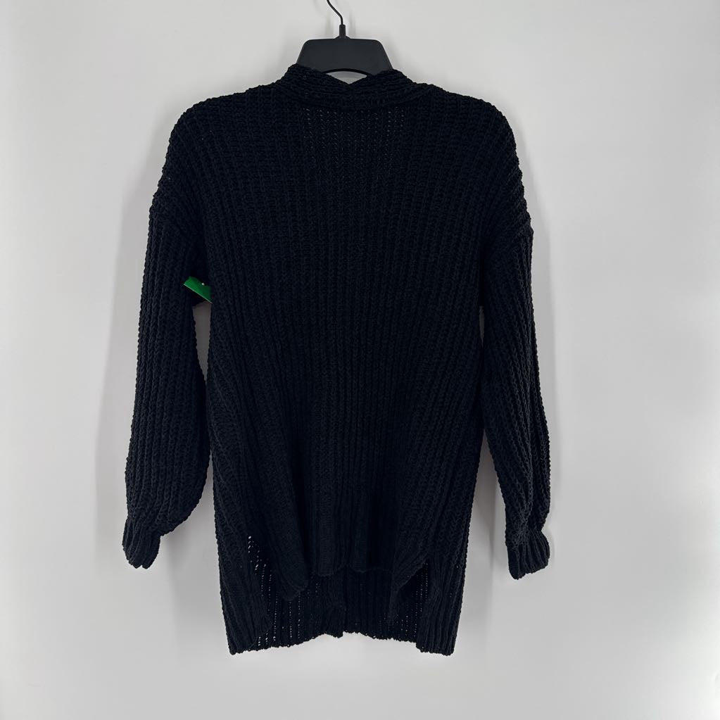 S l/s button cardigan