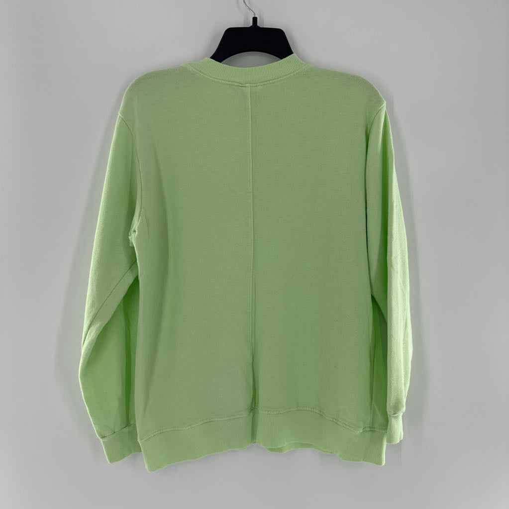 S l/s pullover crew neck sweatshirt