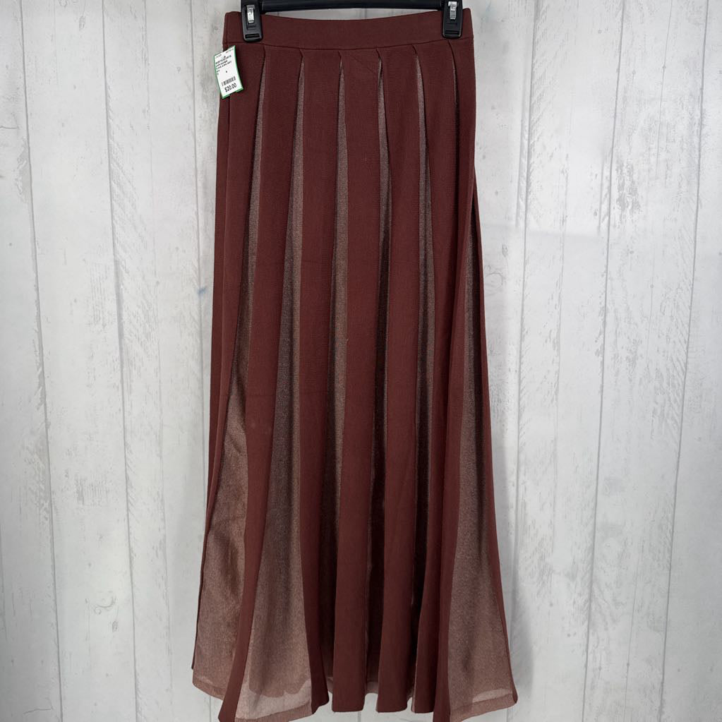 S knit a-line skirt