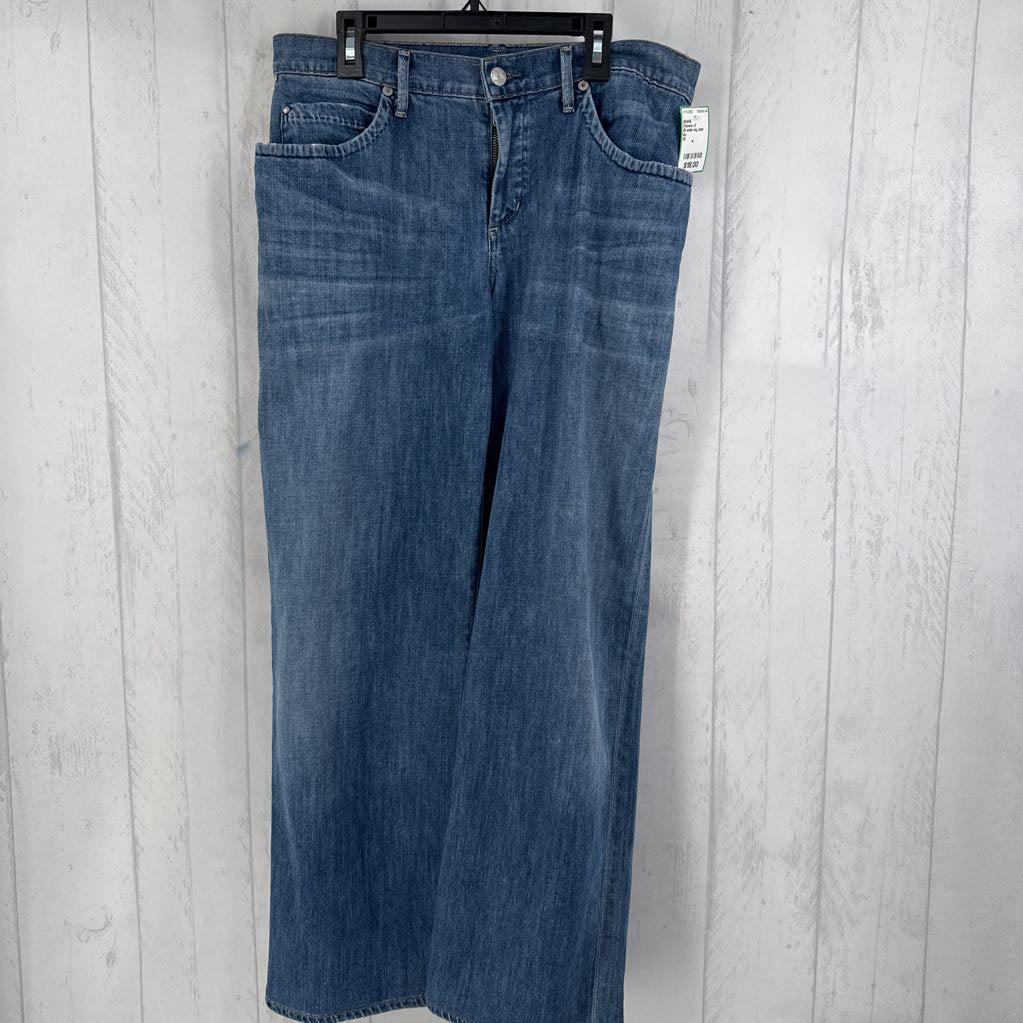 28 wide leg jean