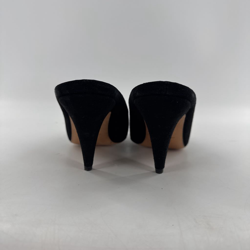 Mansur Gavriel size 9.5 suede pointed toe mules