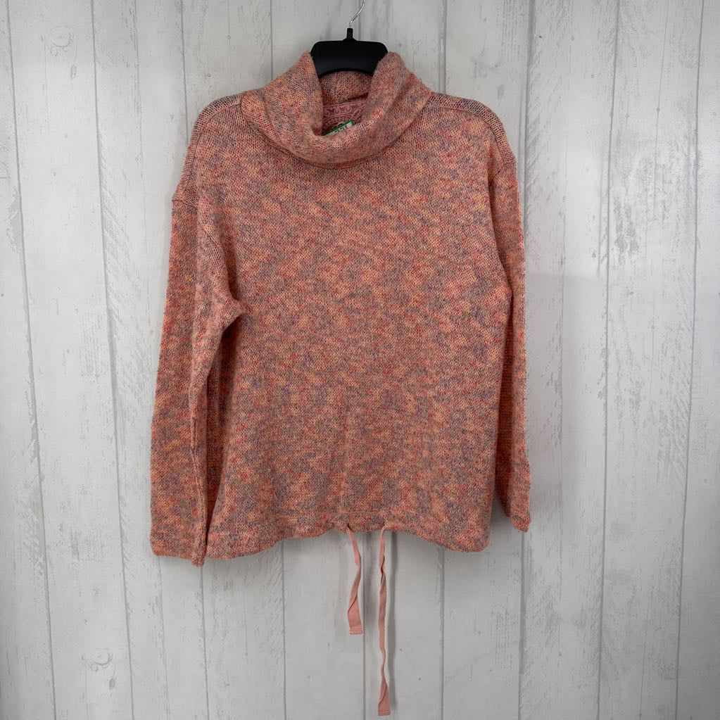 S l/s cowl neck sweater