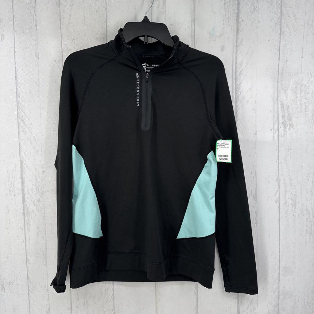 XL l/s quarter zip top