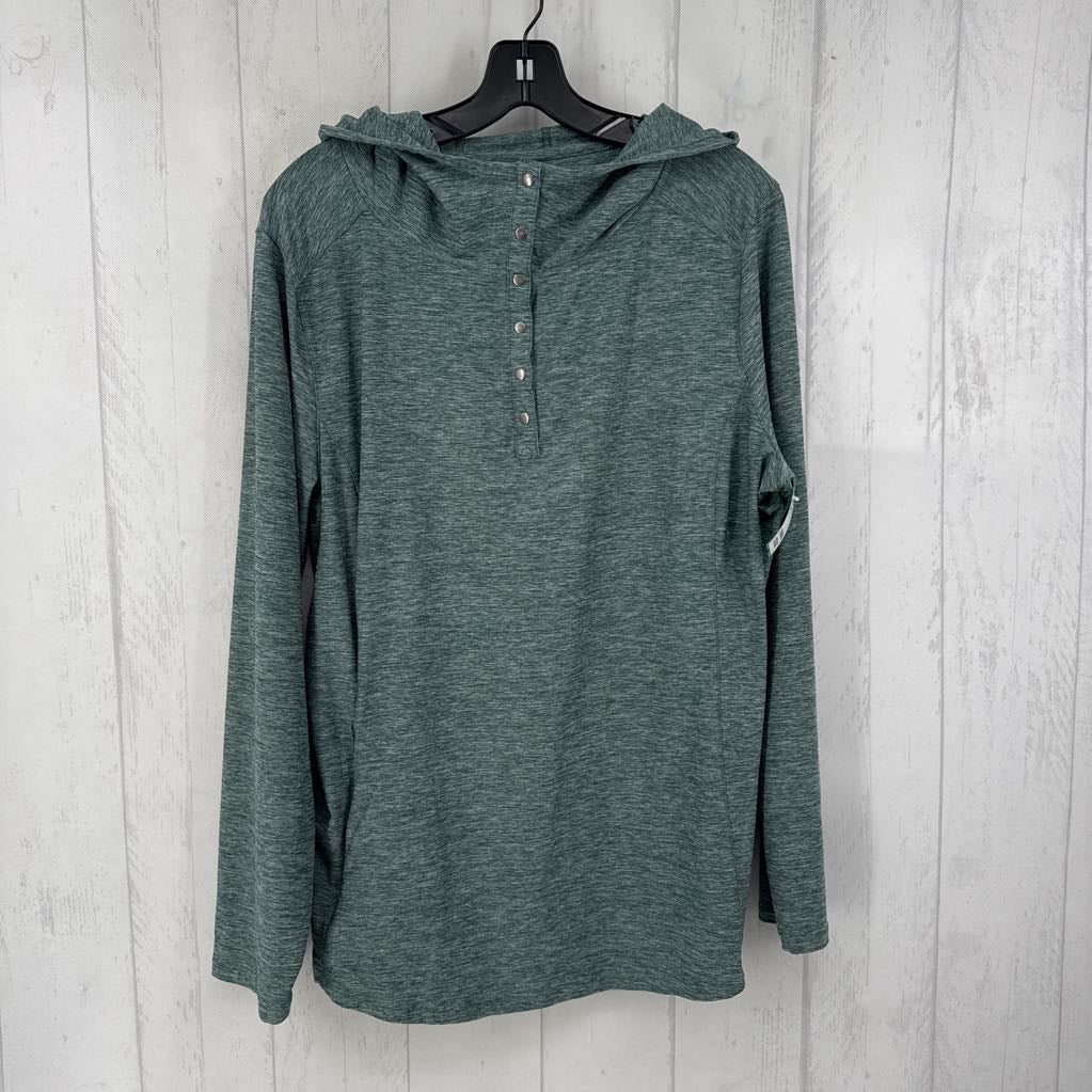 XL l/s marled top