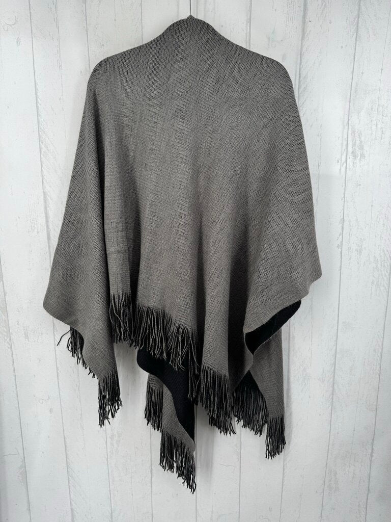 fringe reversible wrap