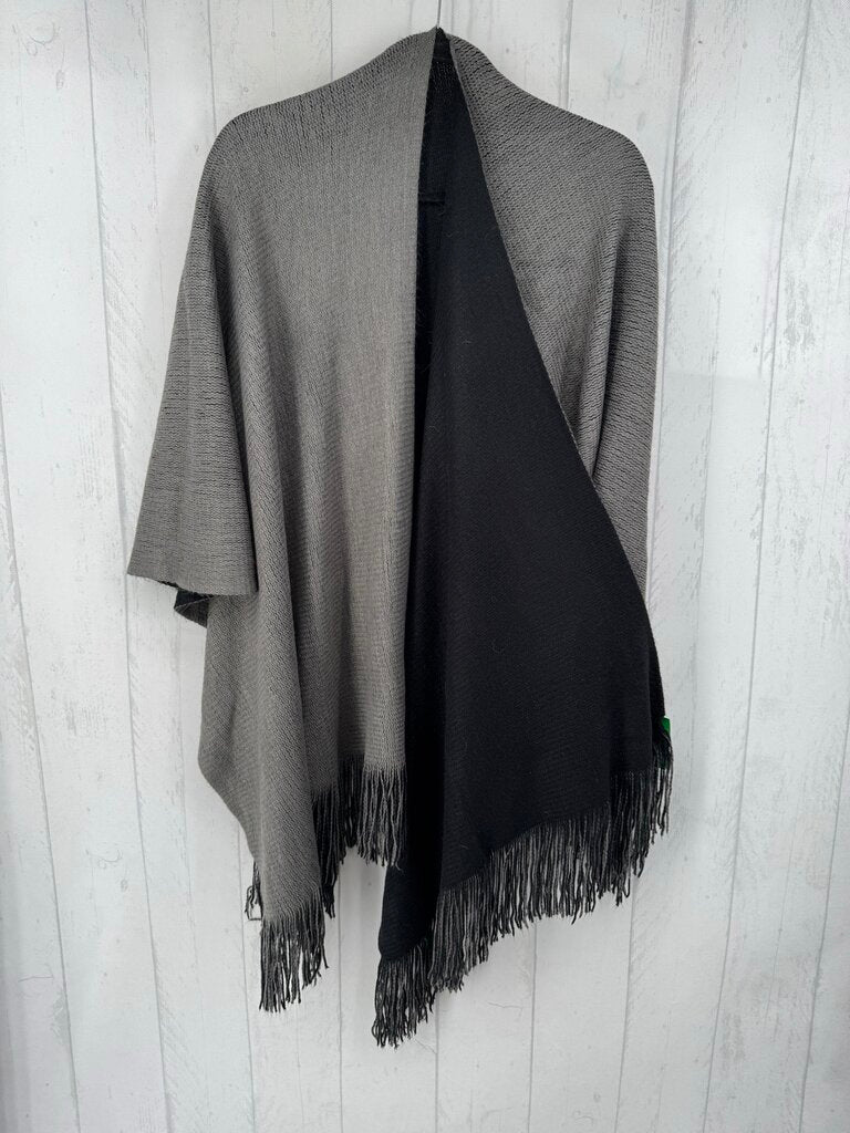 fringe reversible wrap
