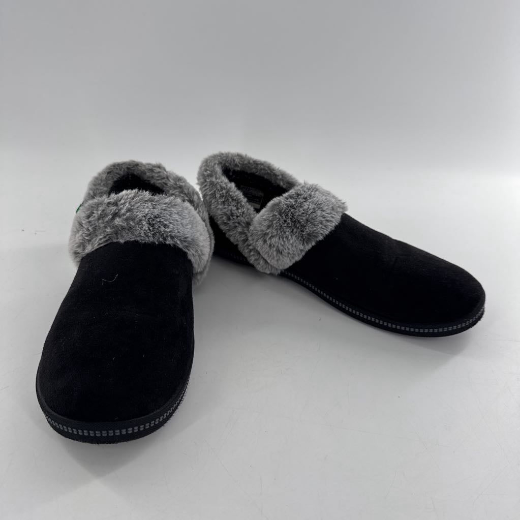 10 faux fur lined slip-ons
