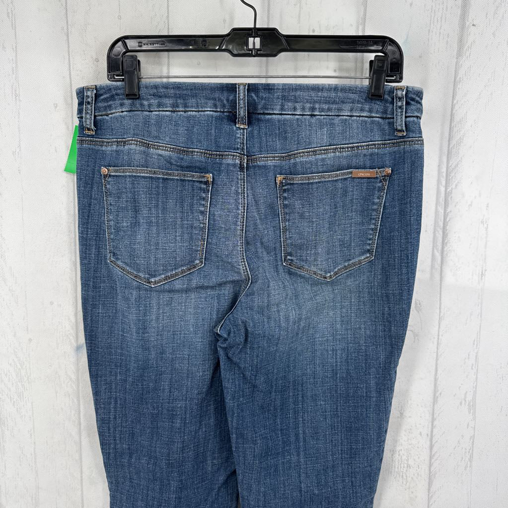 6 slim leg ankle jean