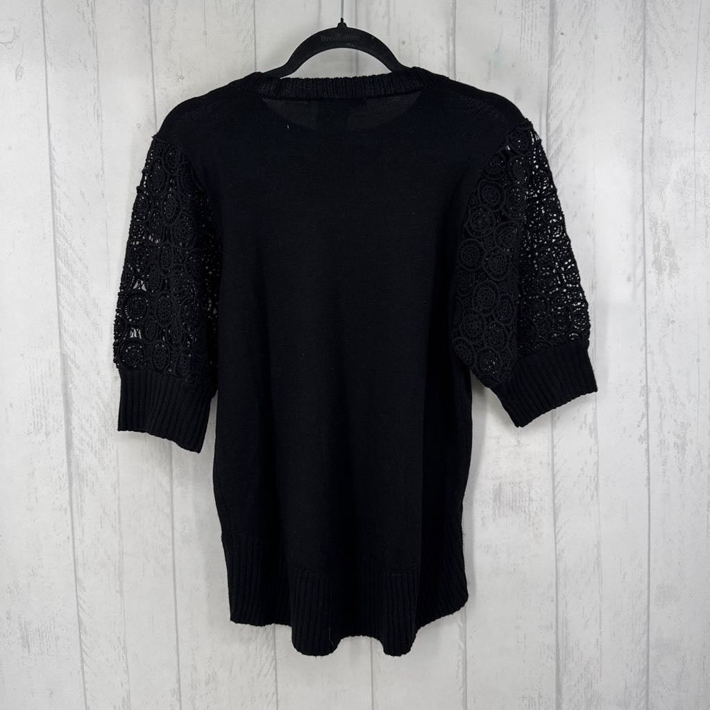 R80 M crochet slv top