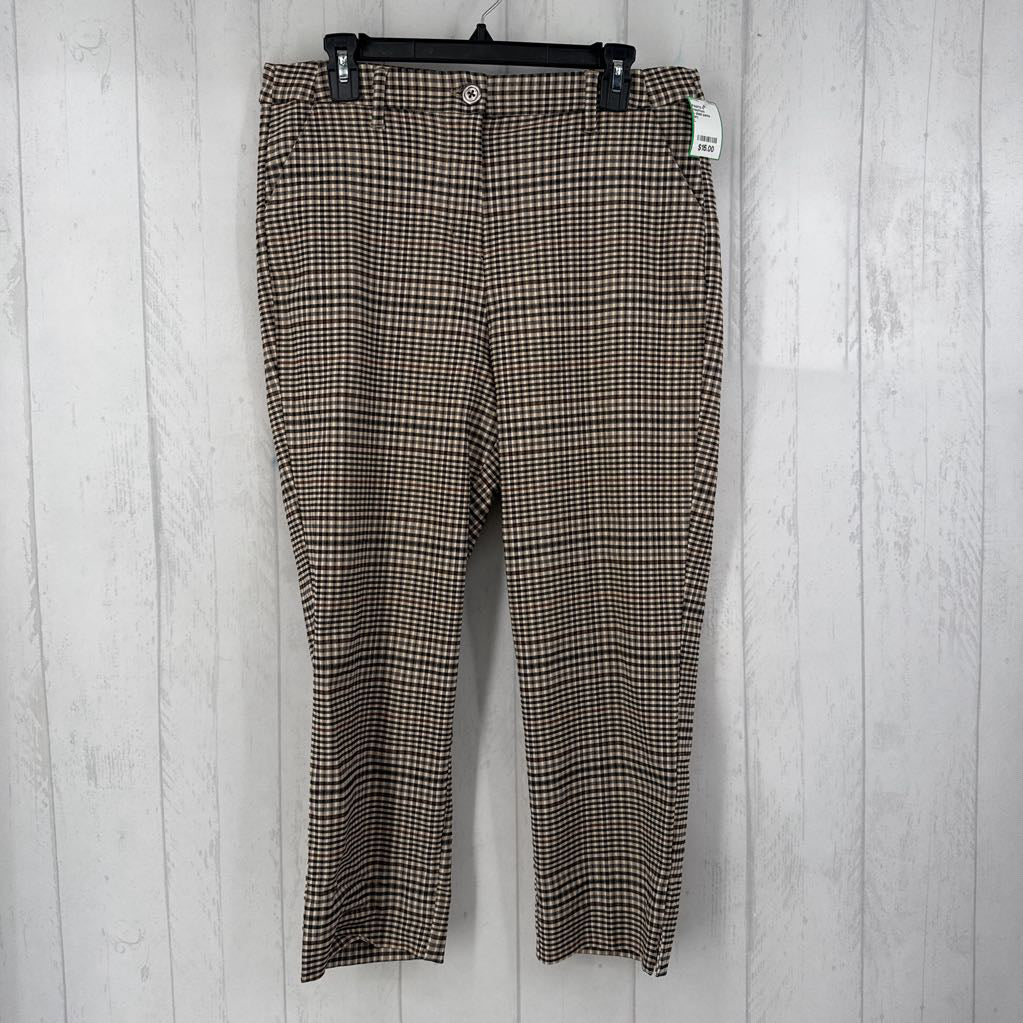 L plaid pants