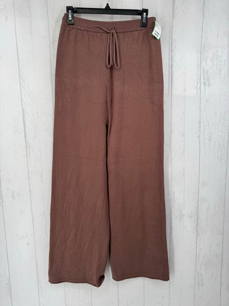S/M knit pull-on wide leg pant