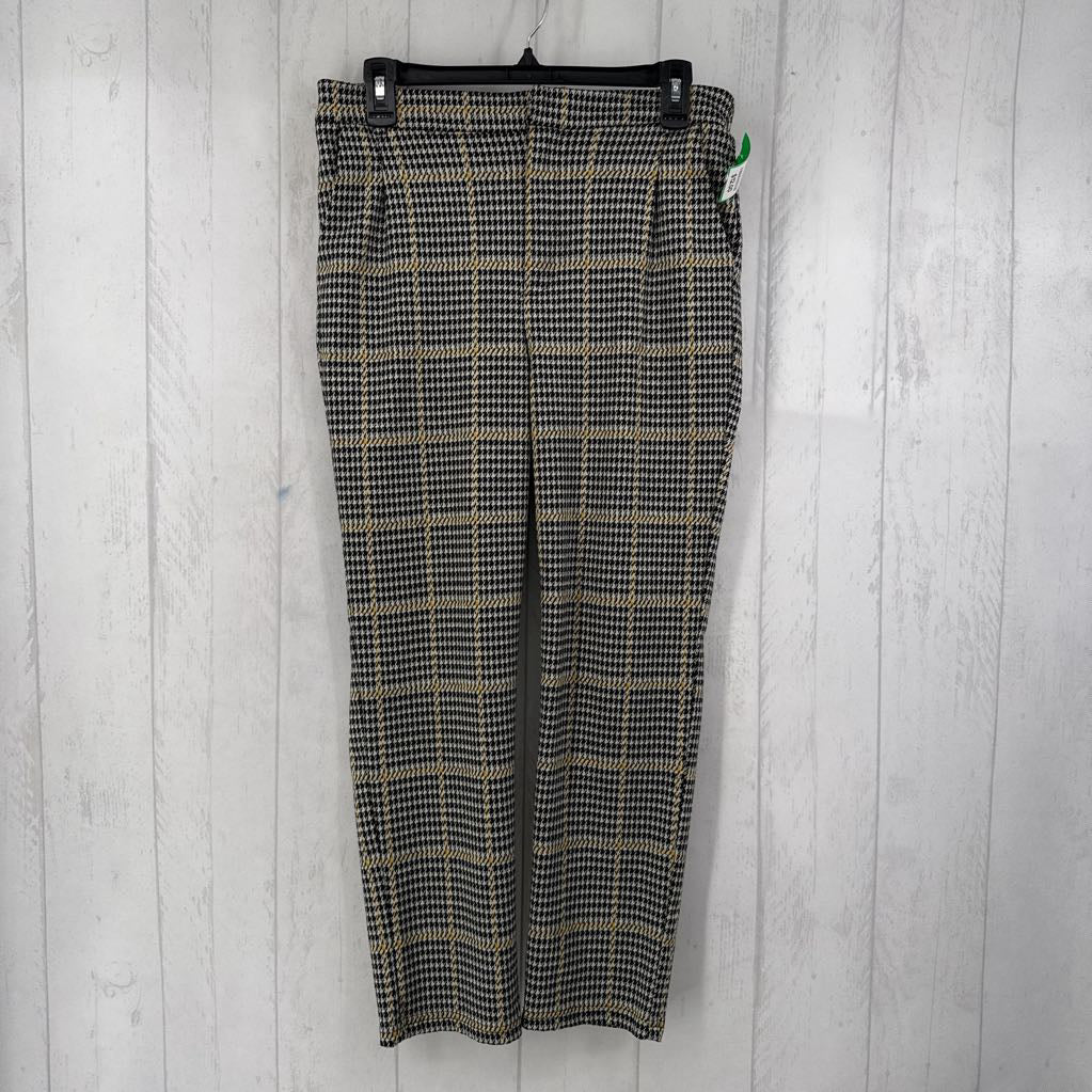 L houndstooth print pants