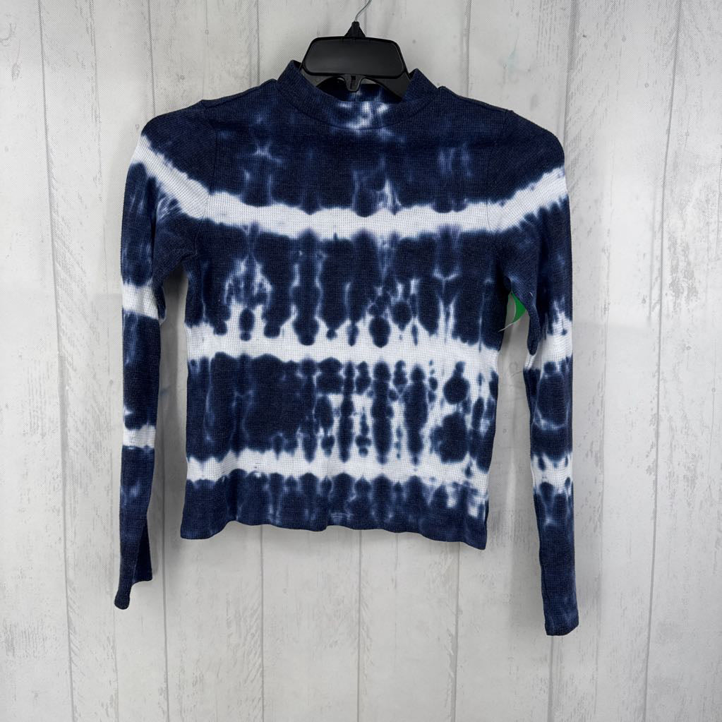 S l/s tie-dye crop top