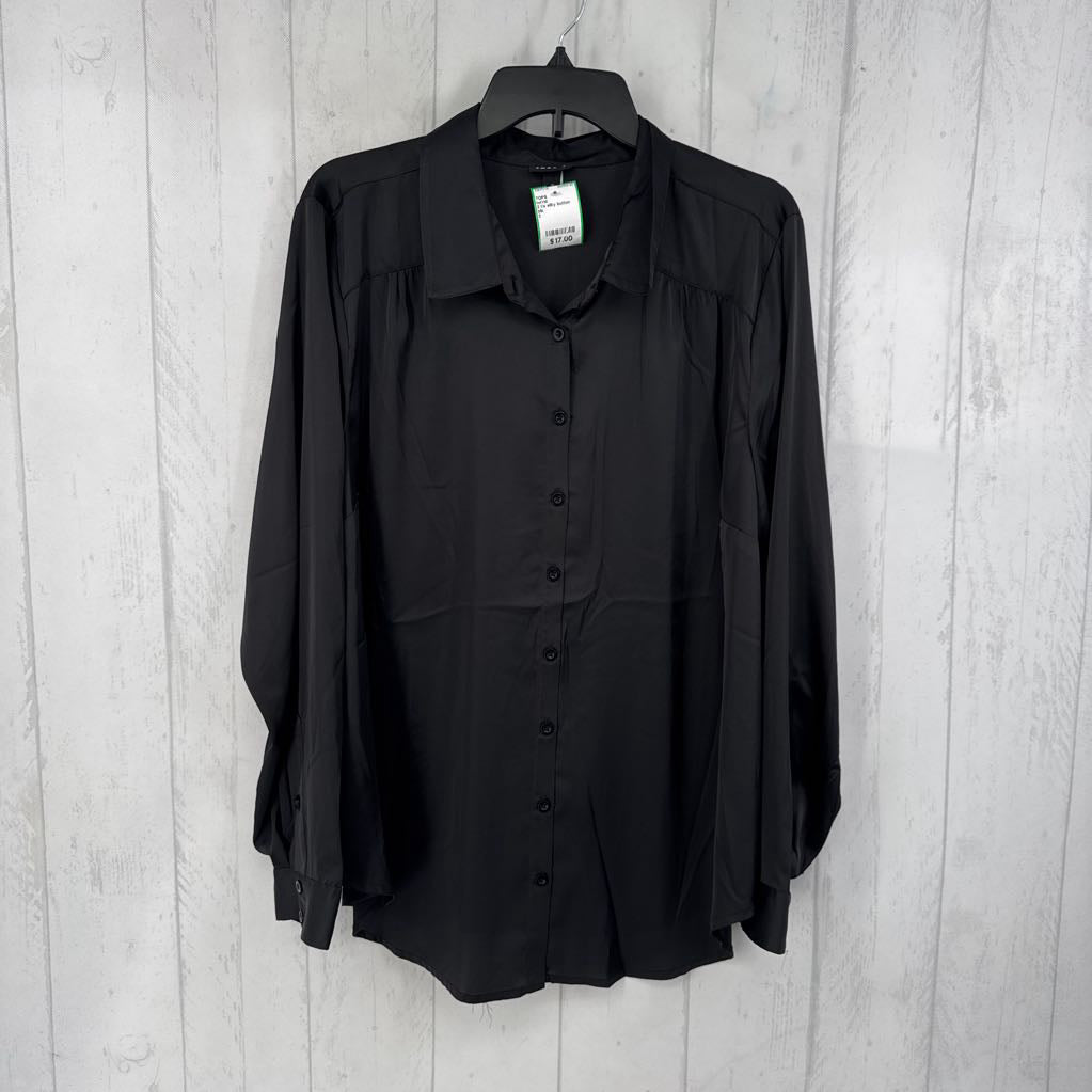 2 l/s silky button shirt