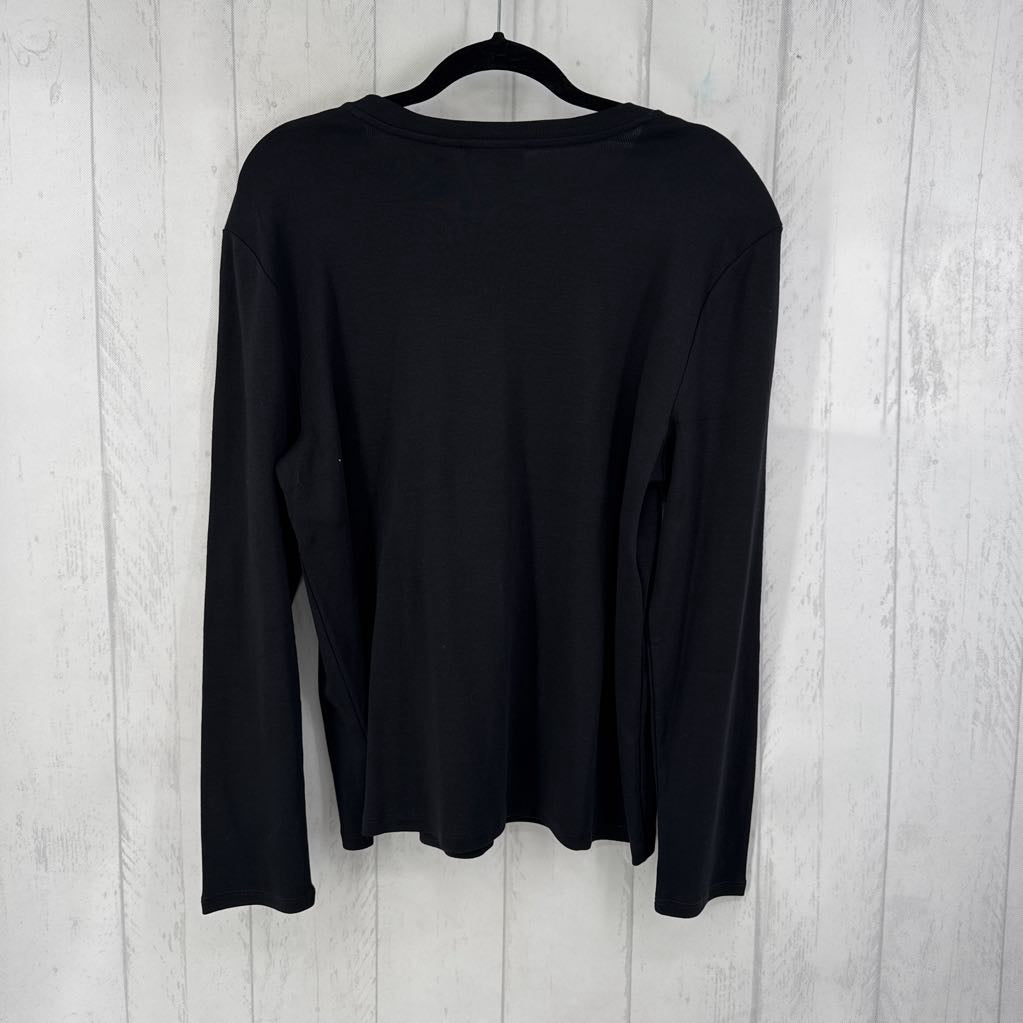 R49 XL l/s crew neck top