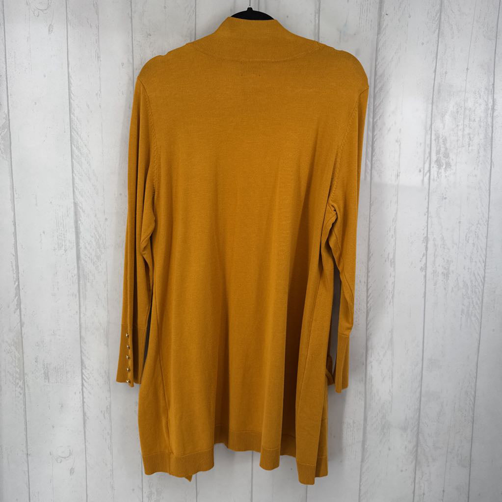 XL l/s pocket open cardigan