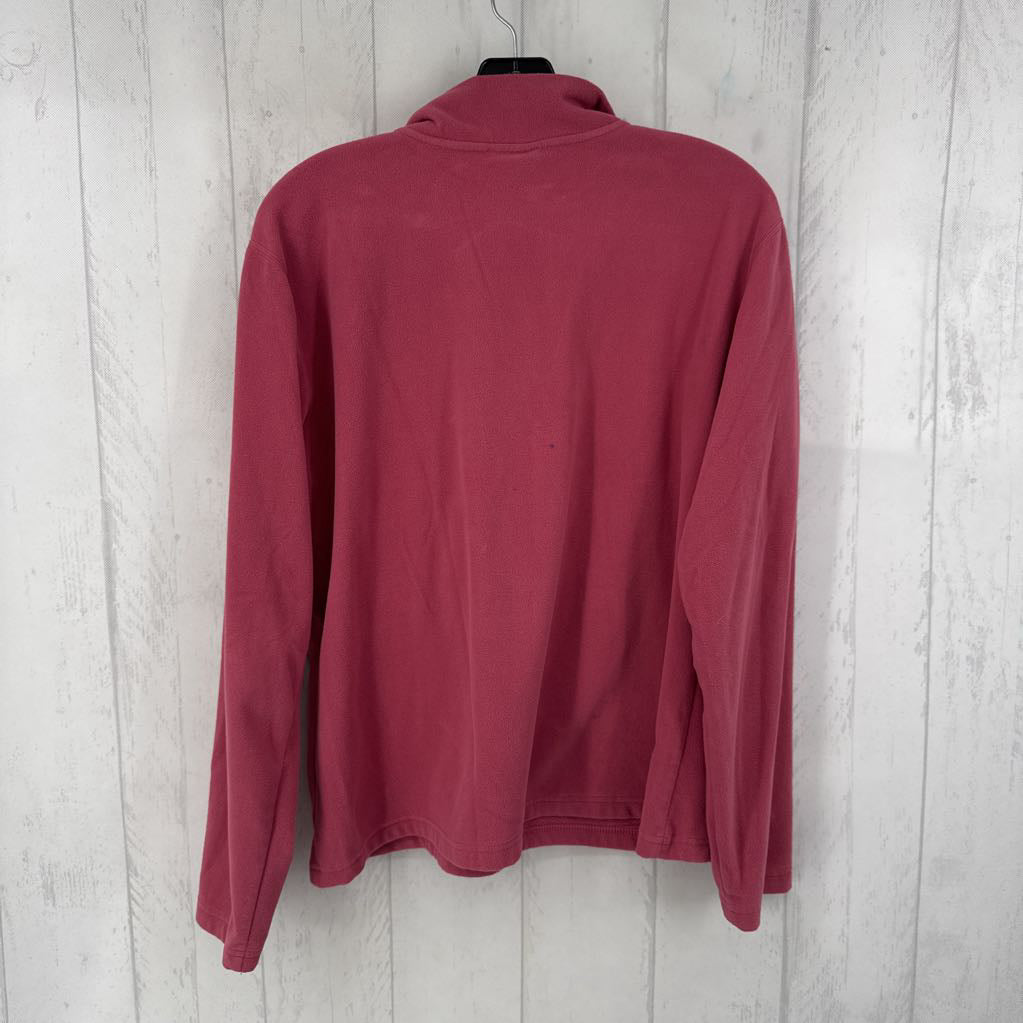 XL l/s quarter zip fleece top