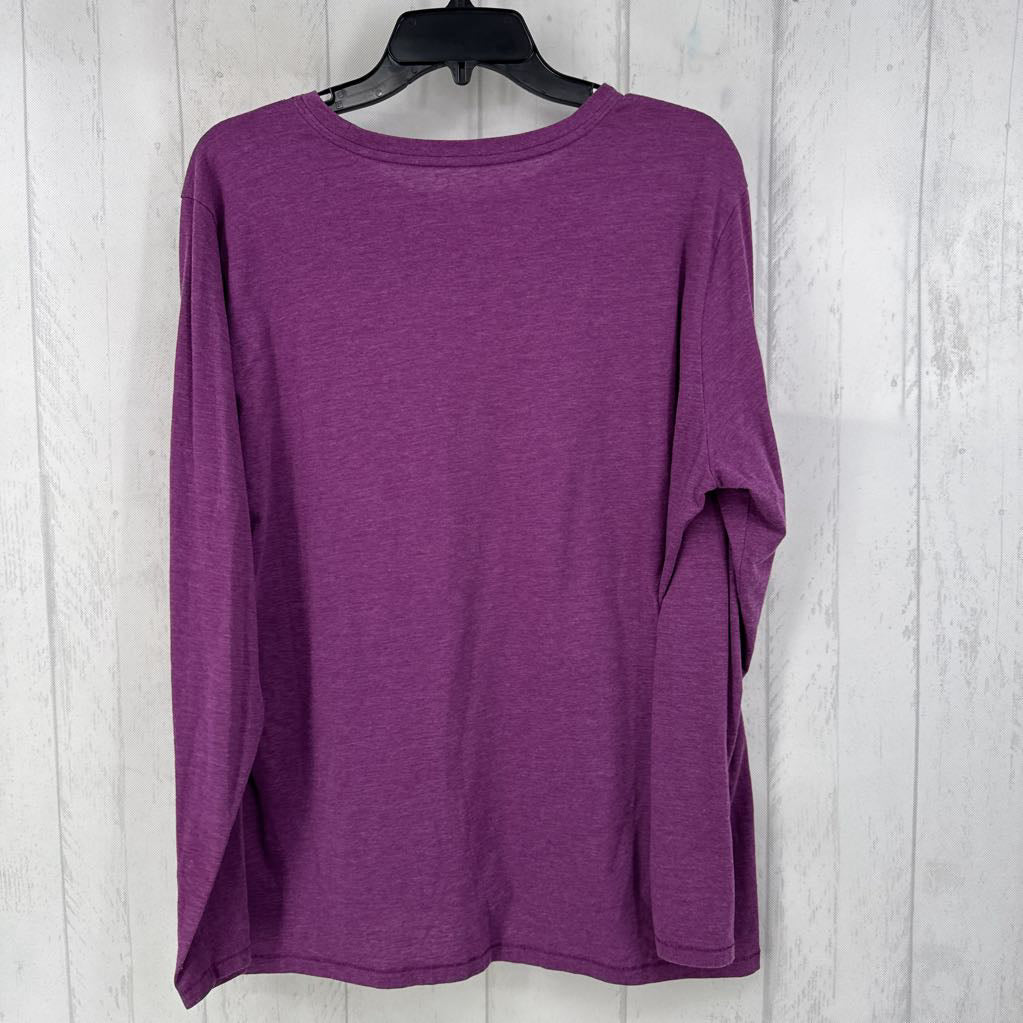 XL crewneck graphic l/s tee-campfire