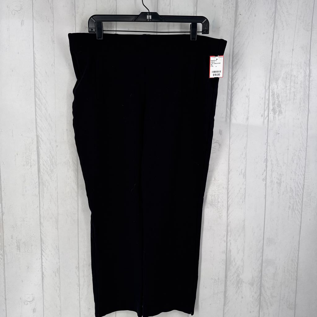 L/XL pull-on knit pant