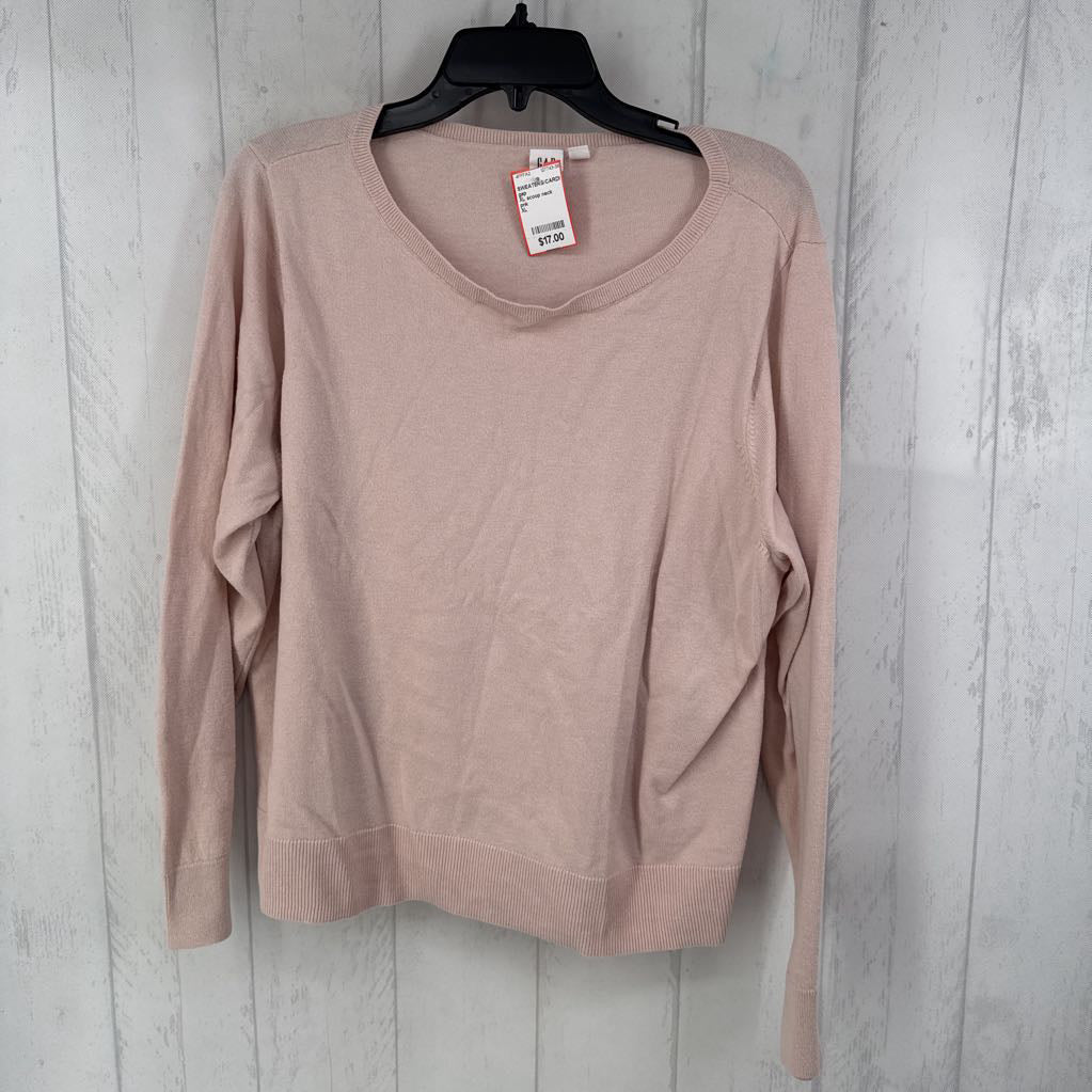 XL scoop neck sweater
