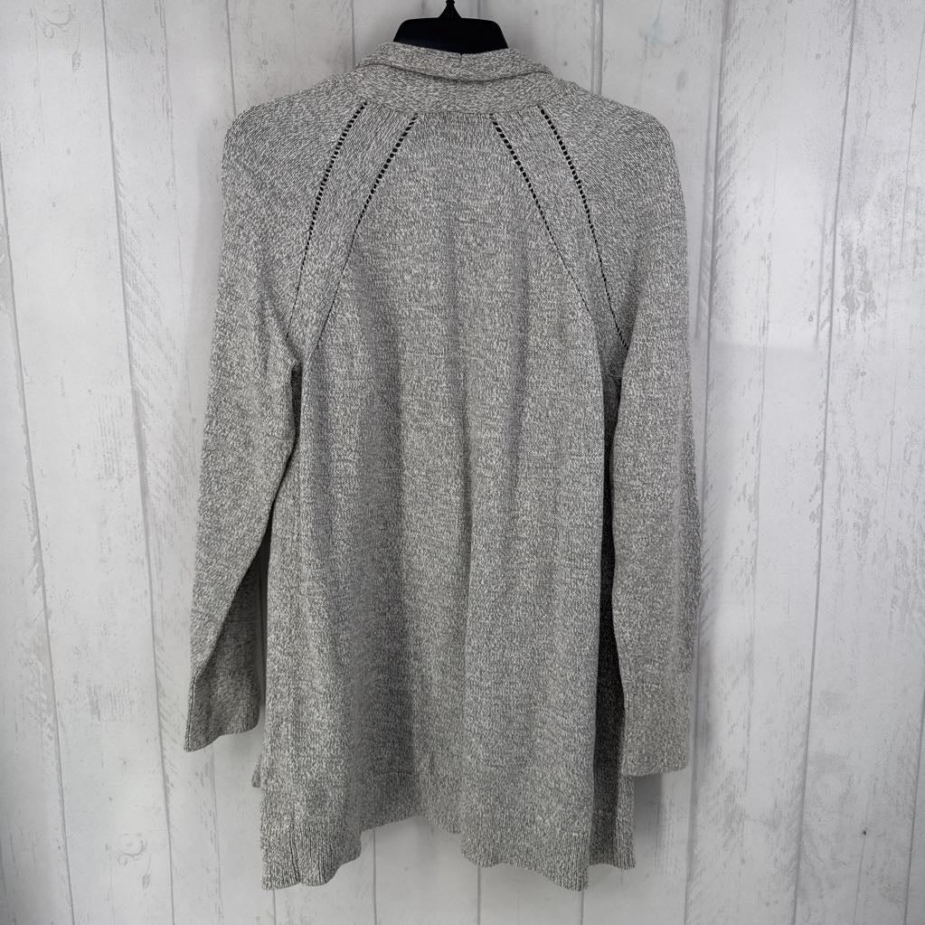 M/L open front cardi