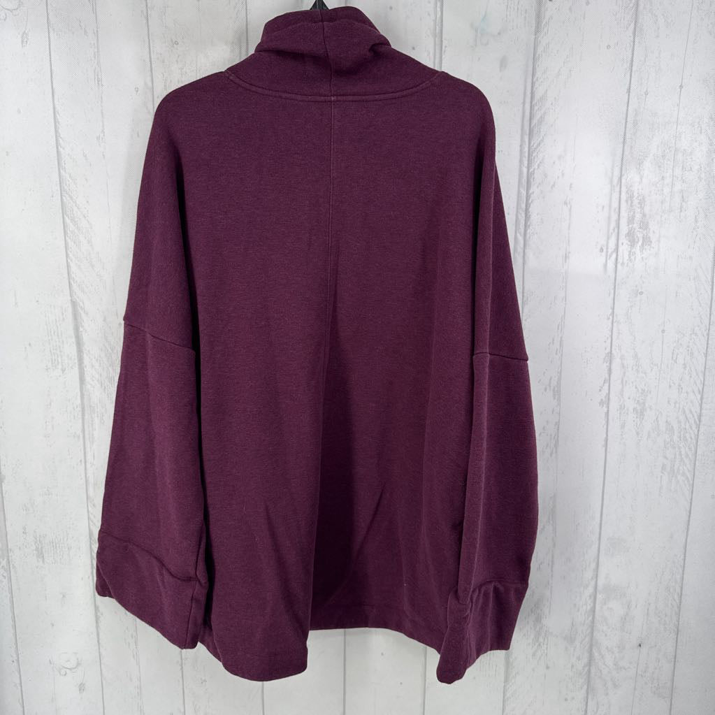 L fleece lined l/s top