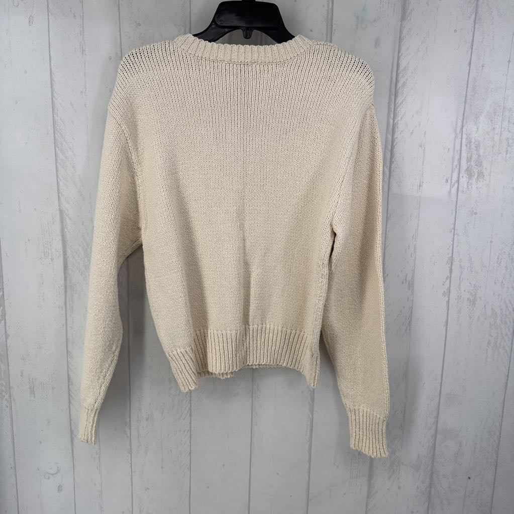 M v-neck sweater