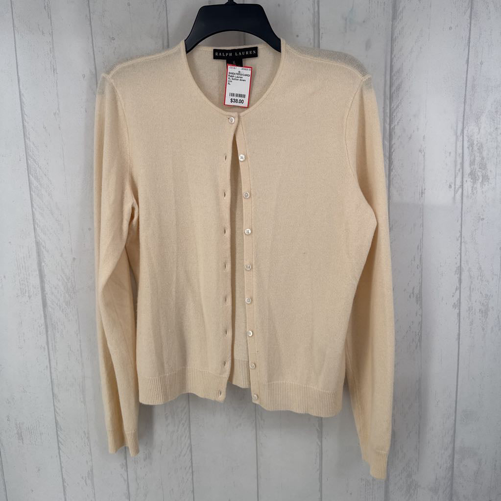 XL button down cardi