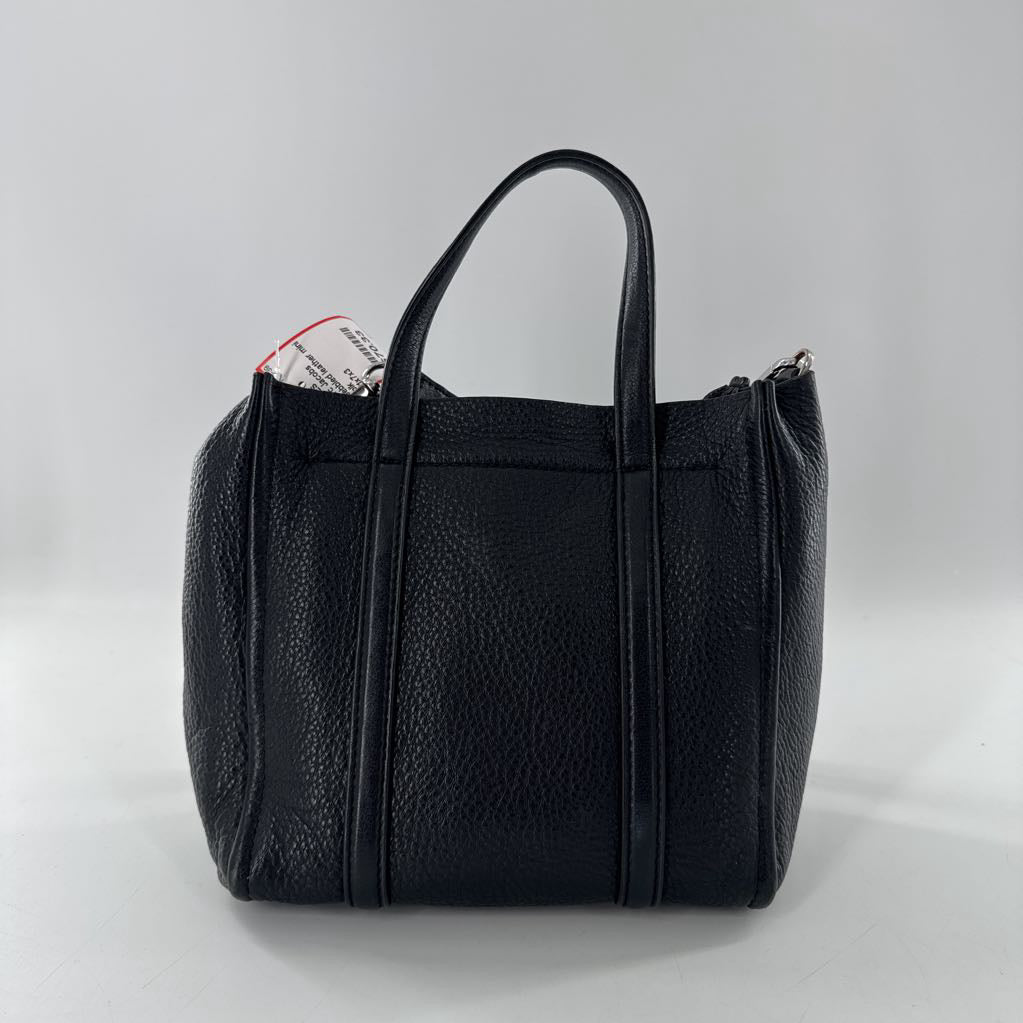 pebbled leather mini tote bag