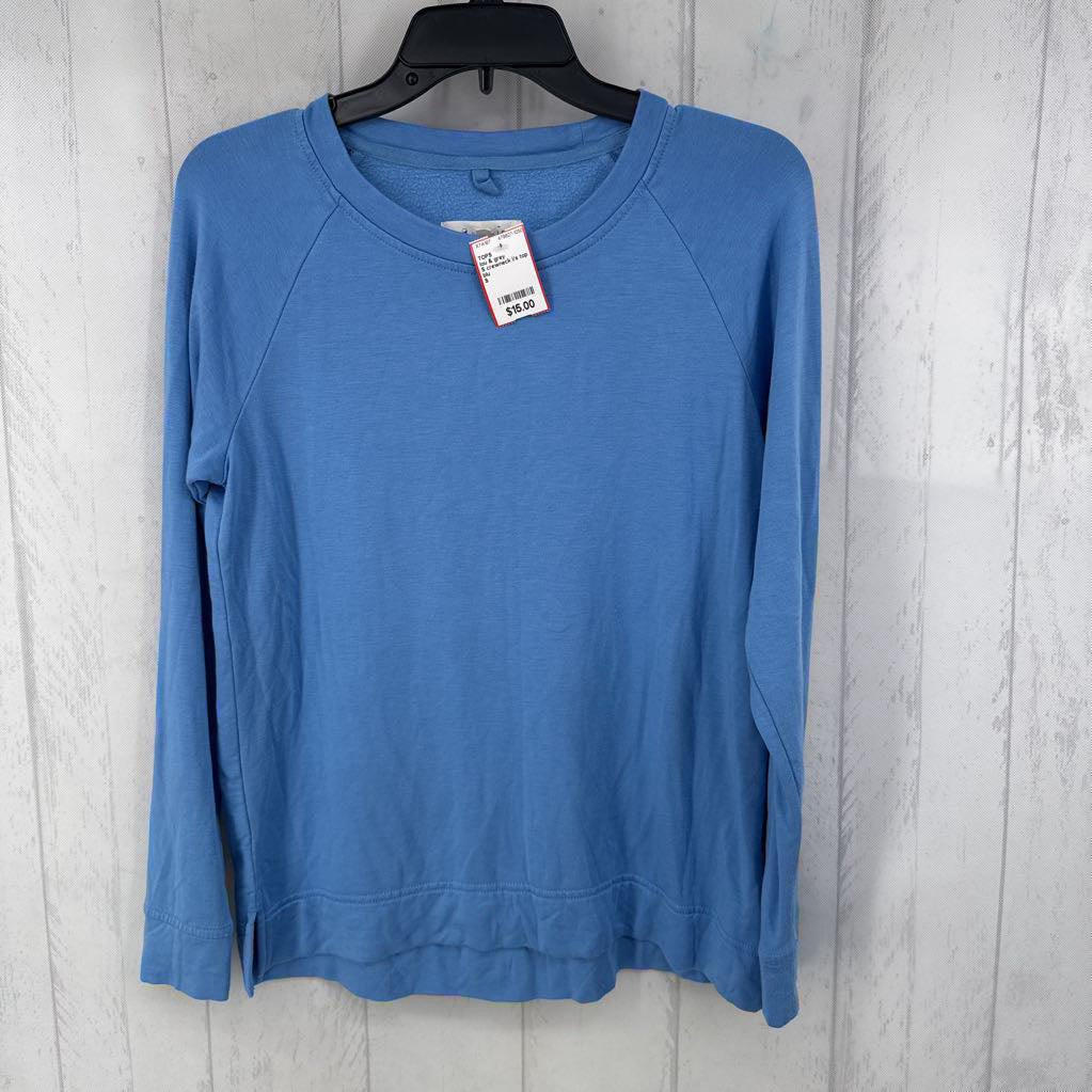 S crewneck l/s top