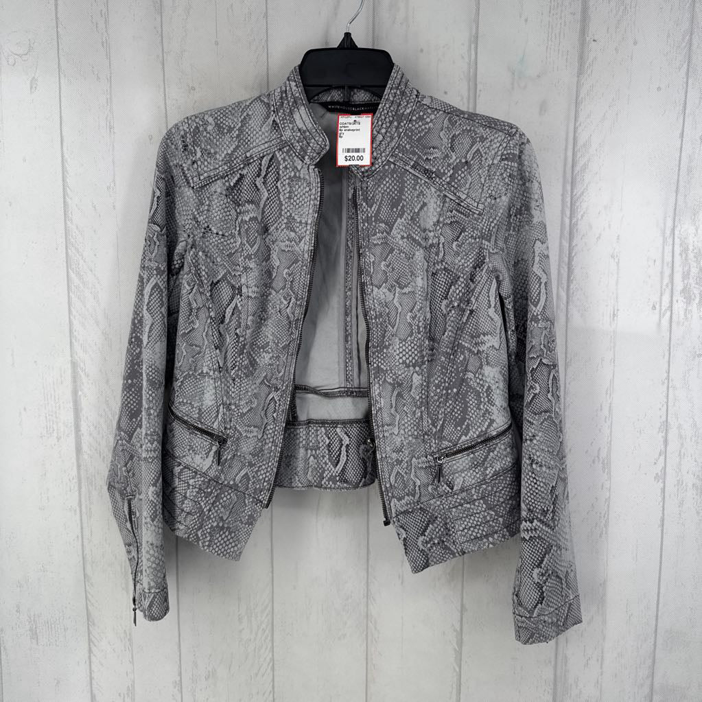 6p snakeprint jacket