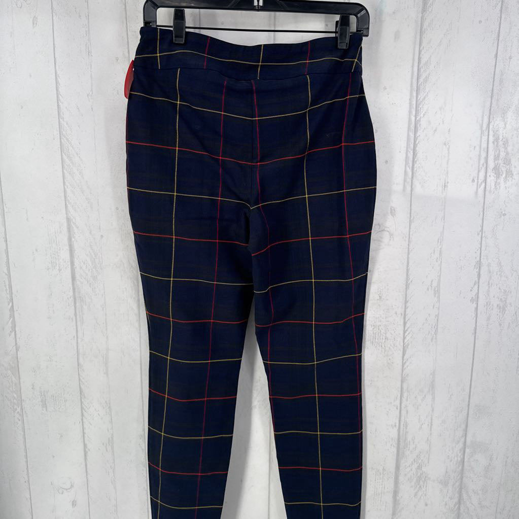 M pull-on checkered pants