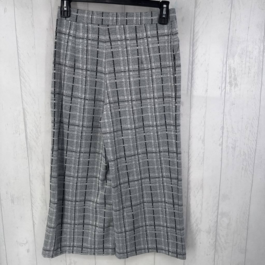 L pull-on plaid pant