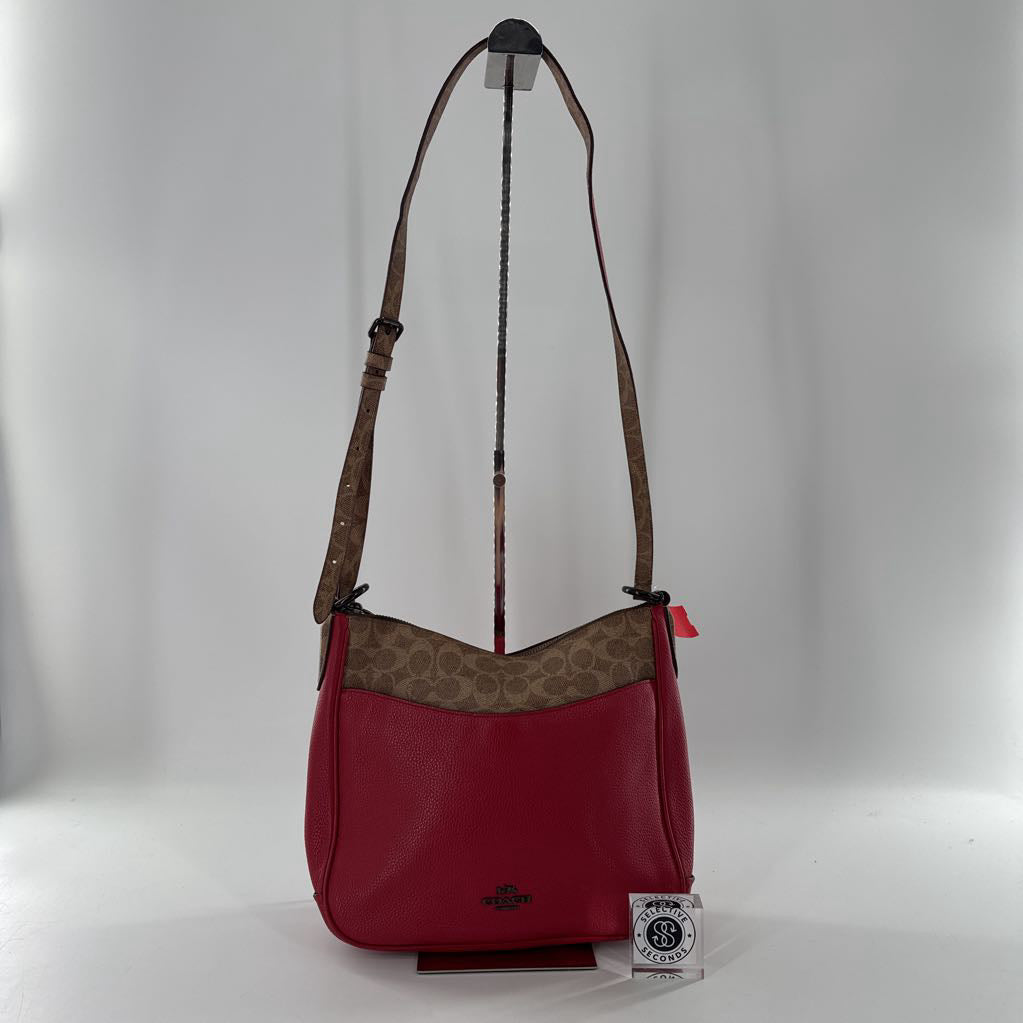 crossbody w/ signature blocking