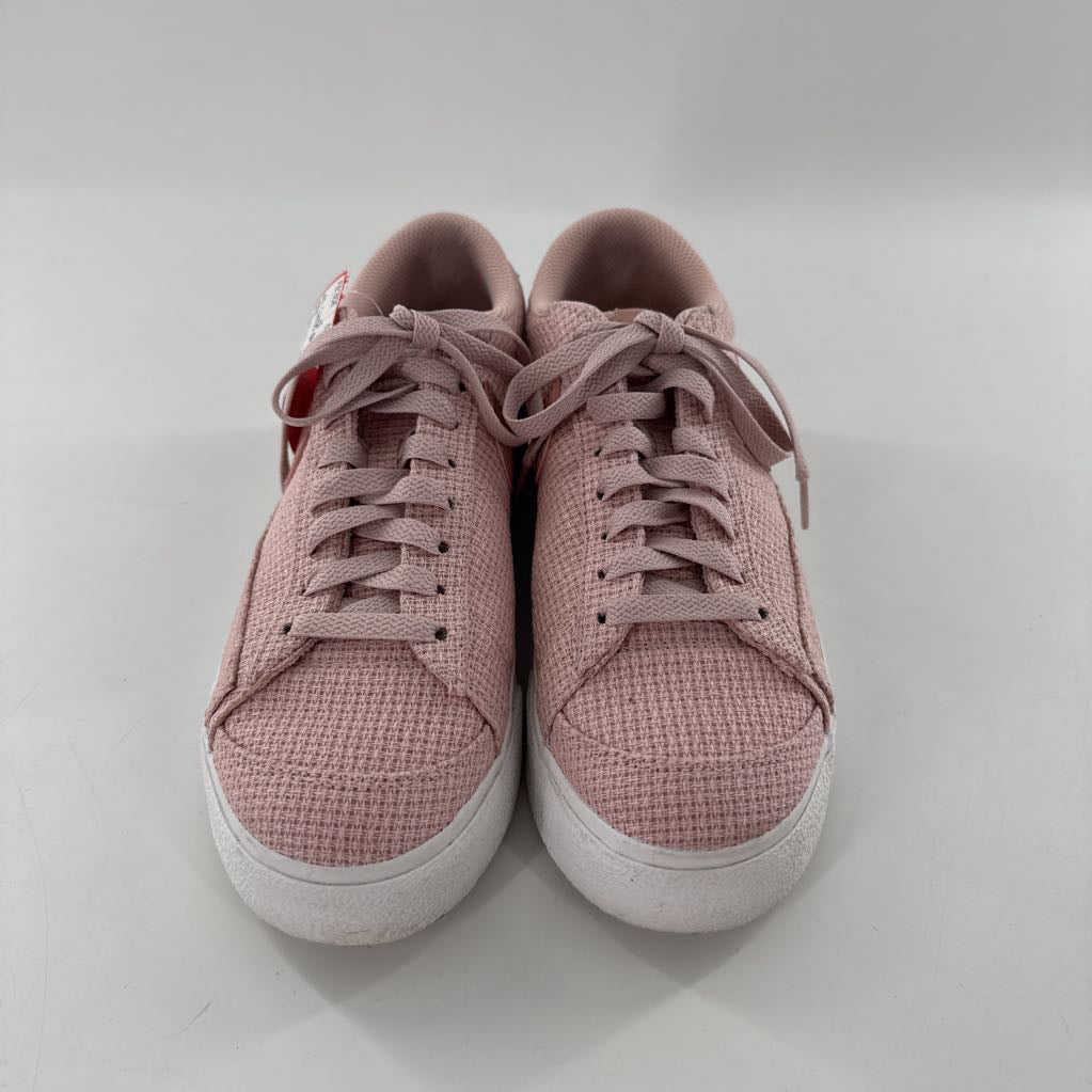 7 platform textured lace up sneaker