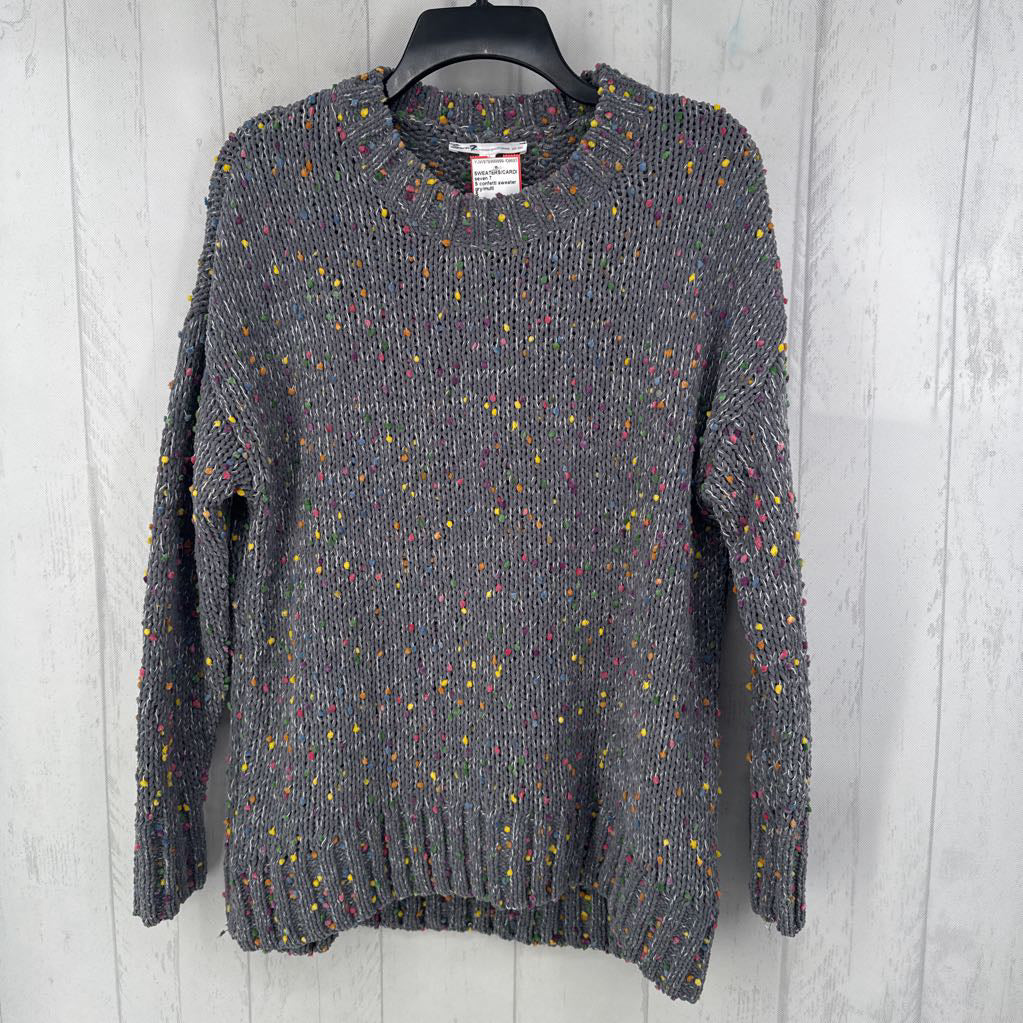 S confetti sweater