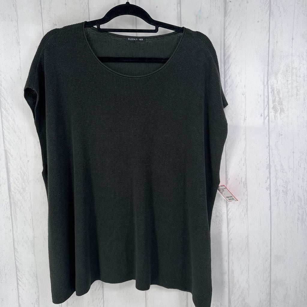 XL organic cotton/linen sweater