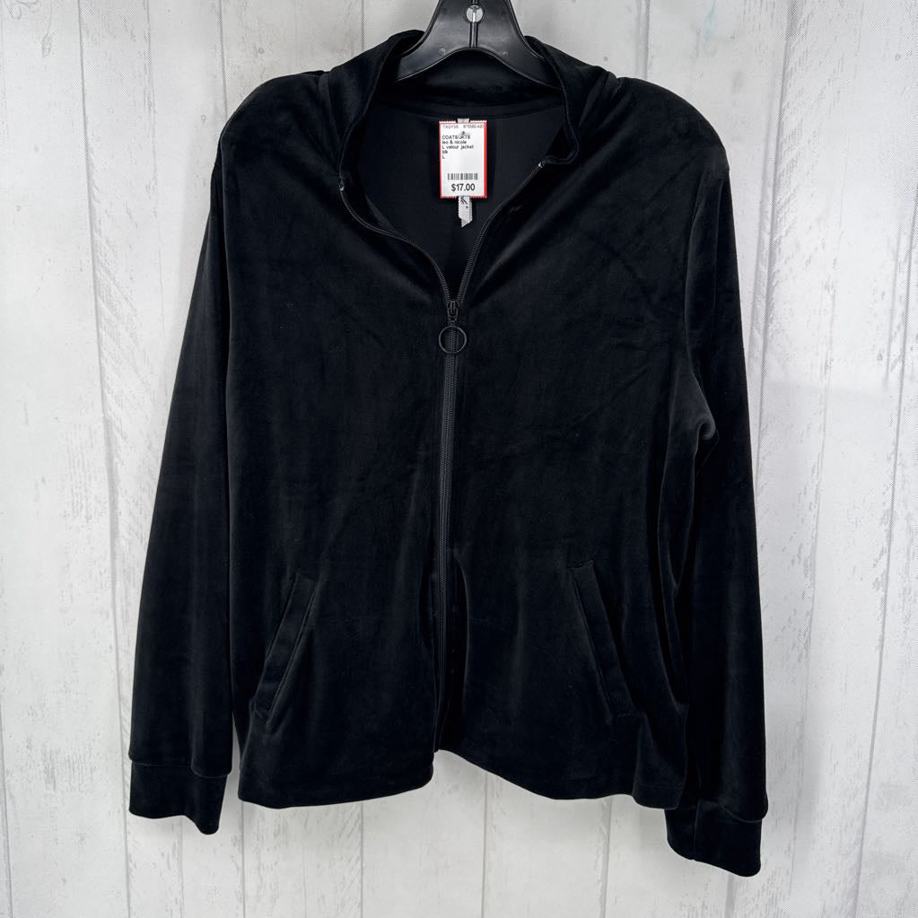 L velour jacket