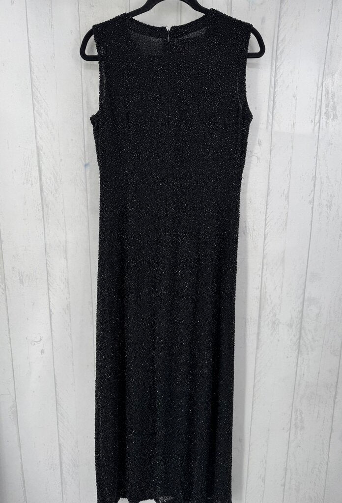 L beaded holiday maxi dress