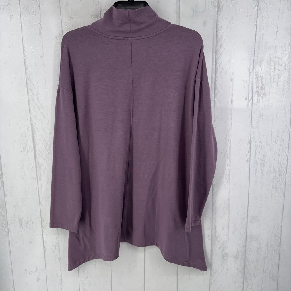 M cowl neck drop shoulder l/s top