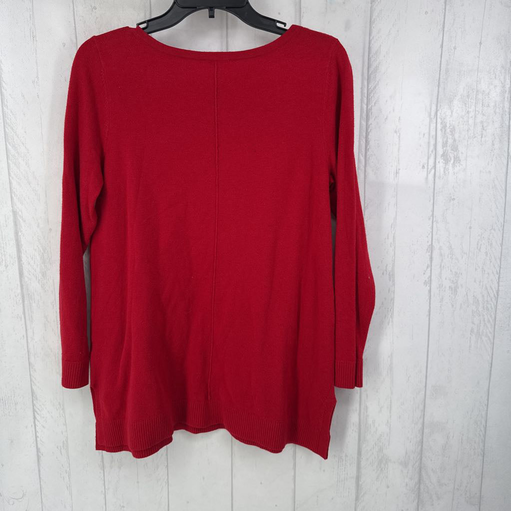 M hard seam knit l/s tunic
