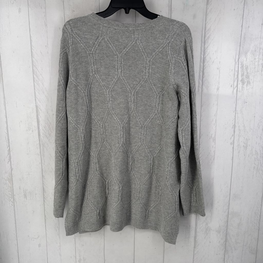 M textured sweater tunic