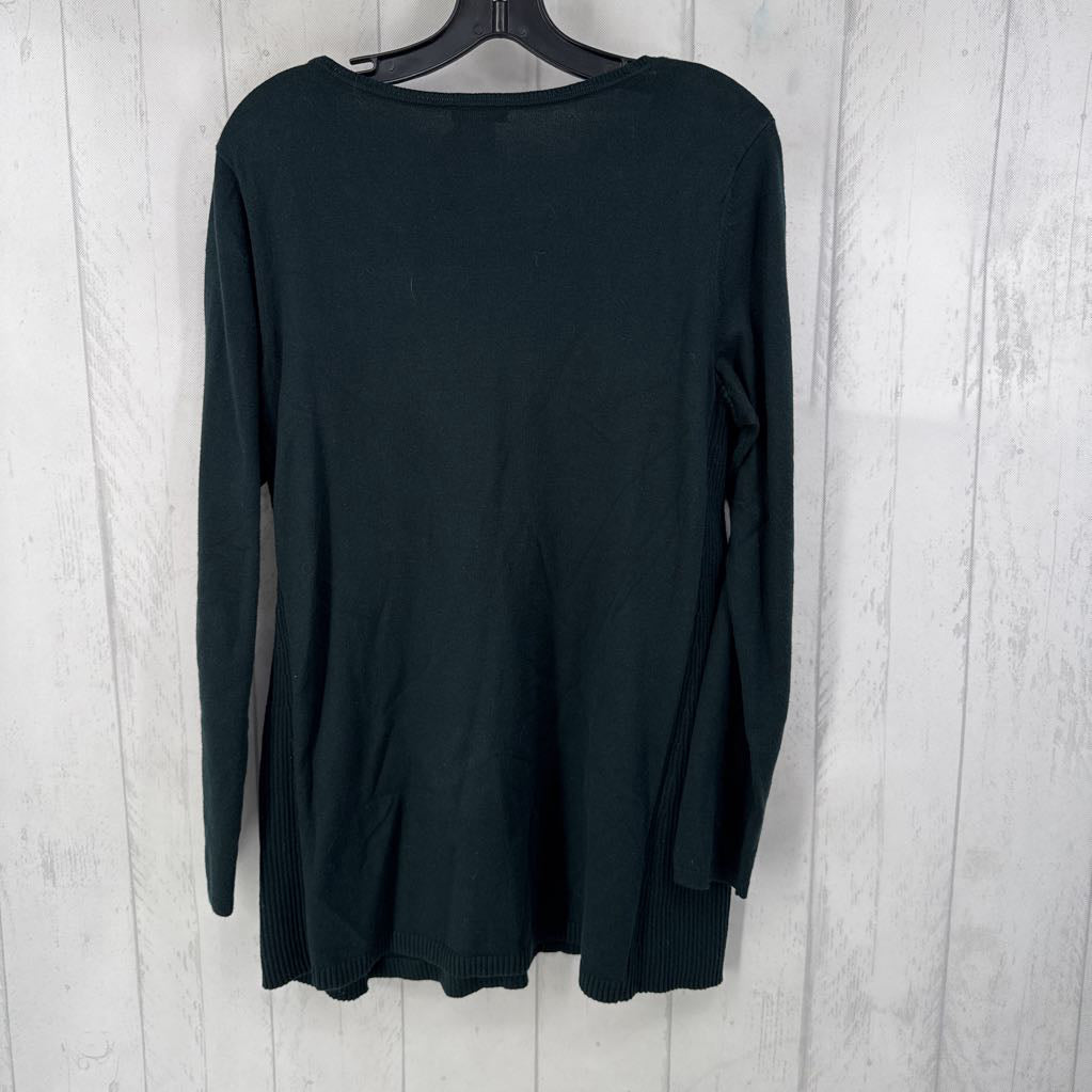 M scoop neck knit l/s top