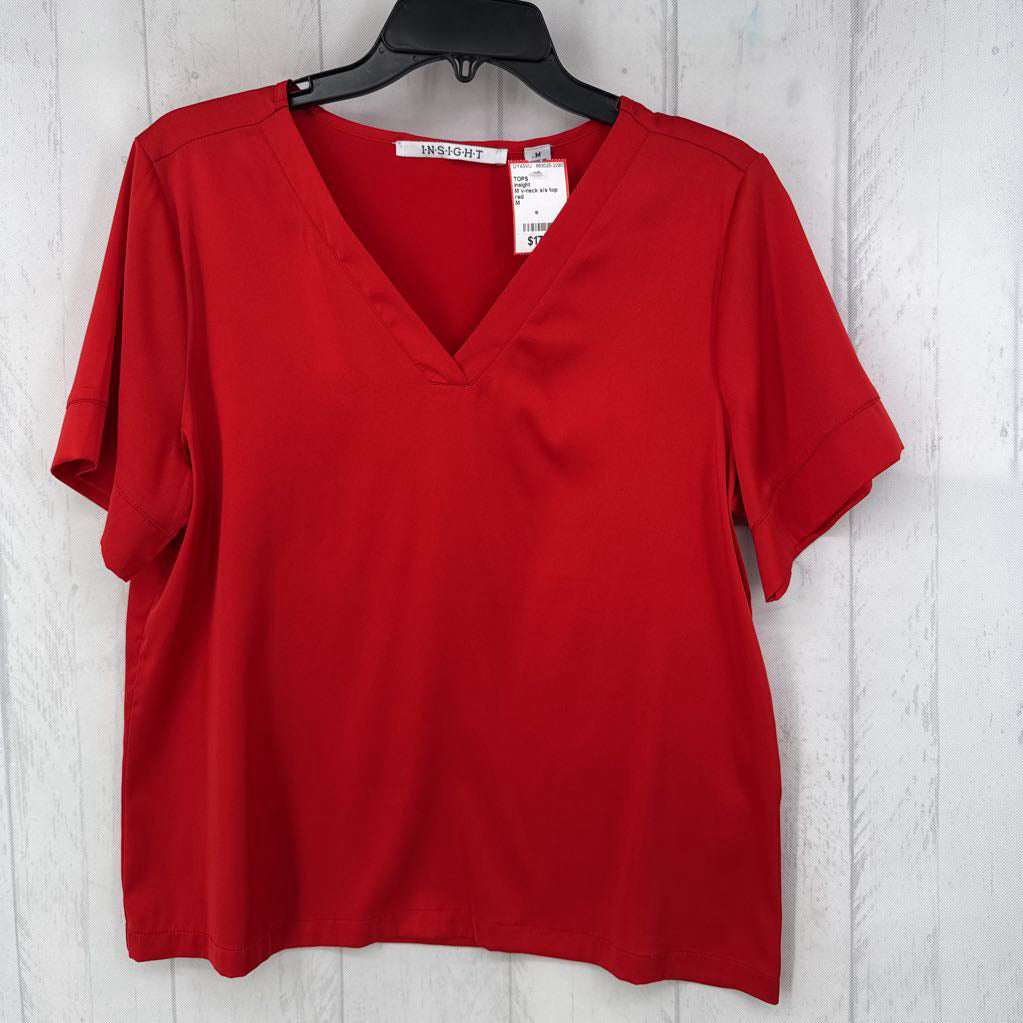 M v-neck s/s top