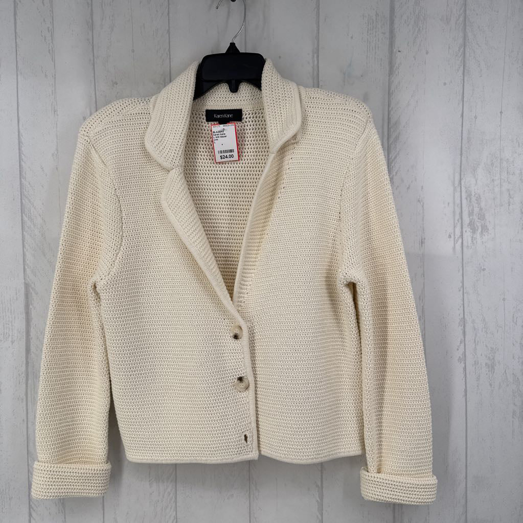 L knit blazer