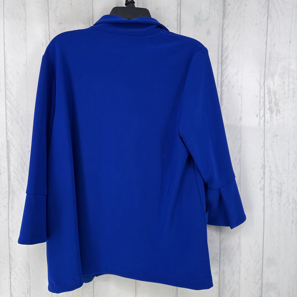 12 wire collar 3/4 slv blazer