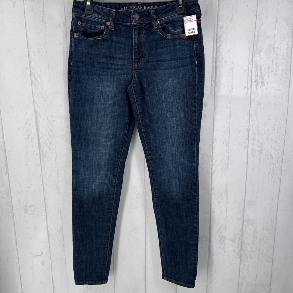 8 hi-rise skinny jean