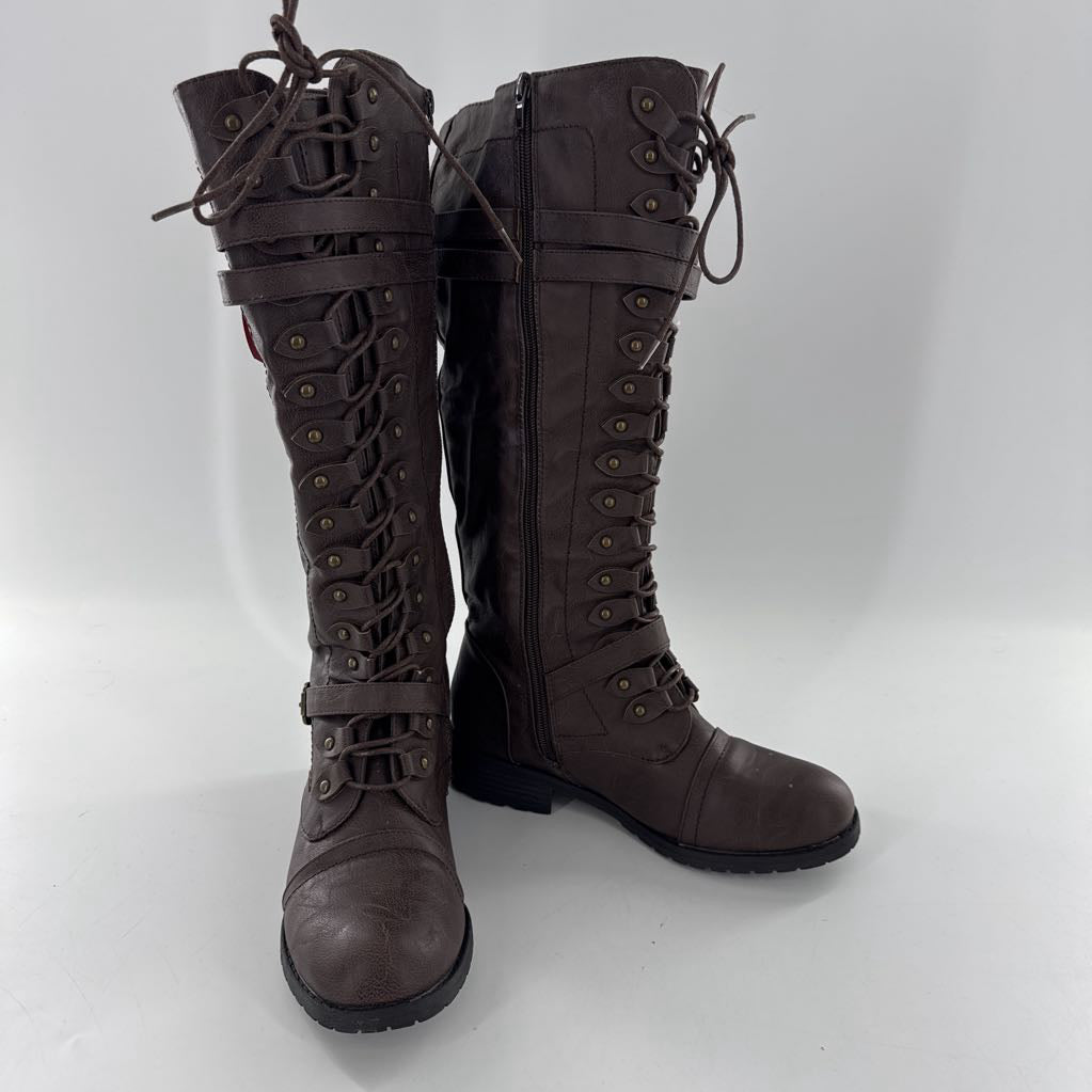 7.5 tall combat boot